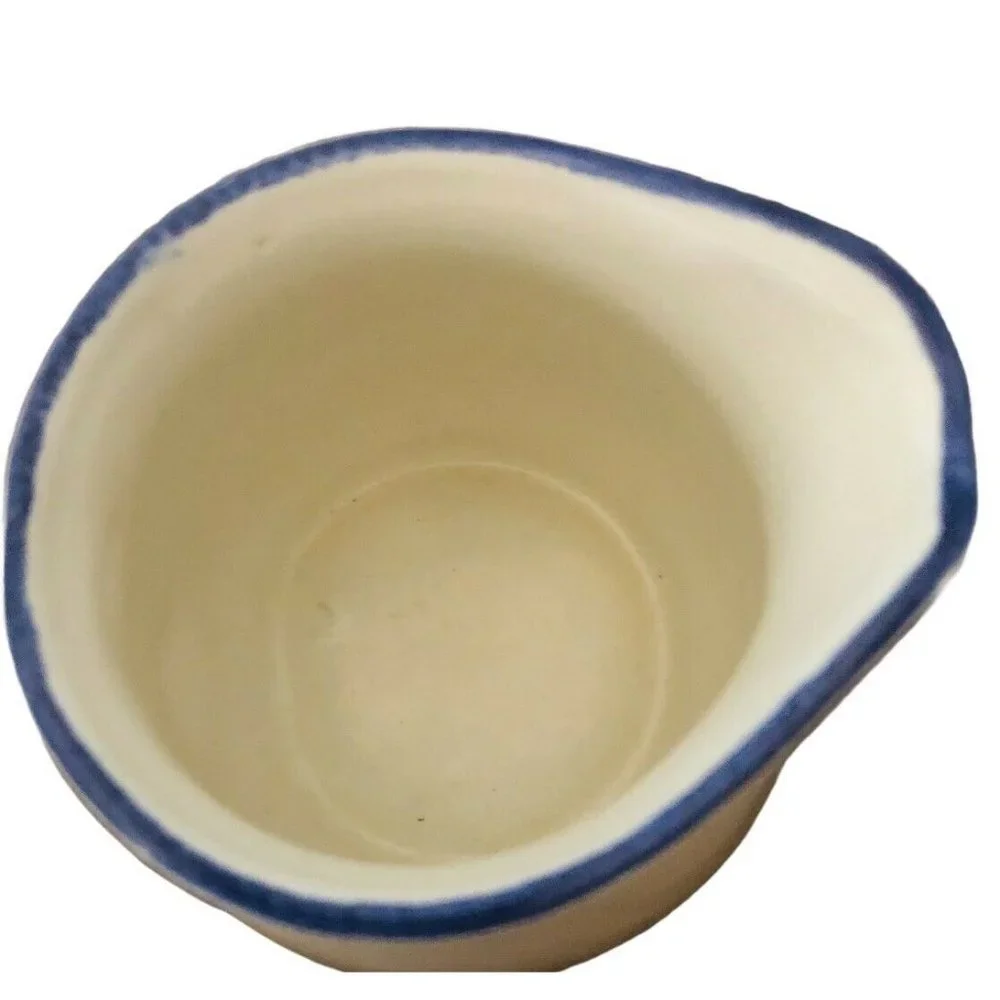 Vintage‎ Country Heritage Blue Floral Creamer Cup